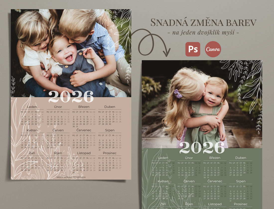 Šablona kalendáře 2026 - 4