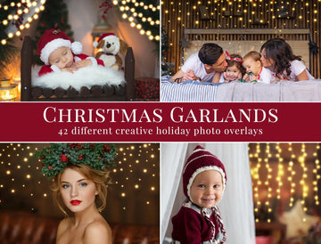 Christmas Garlands - foto overlays