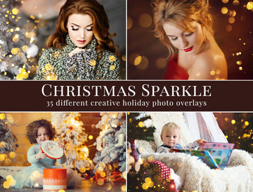 Christmas Sparkle - foto overlays