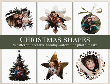 Christmas Shapes photomasks