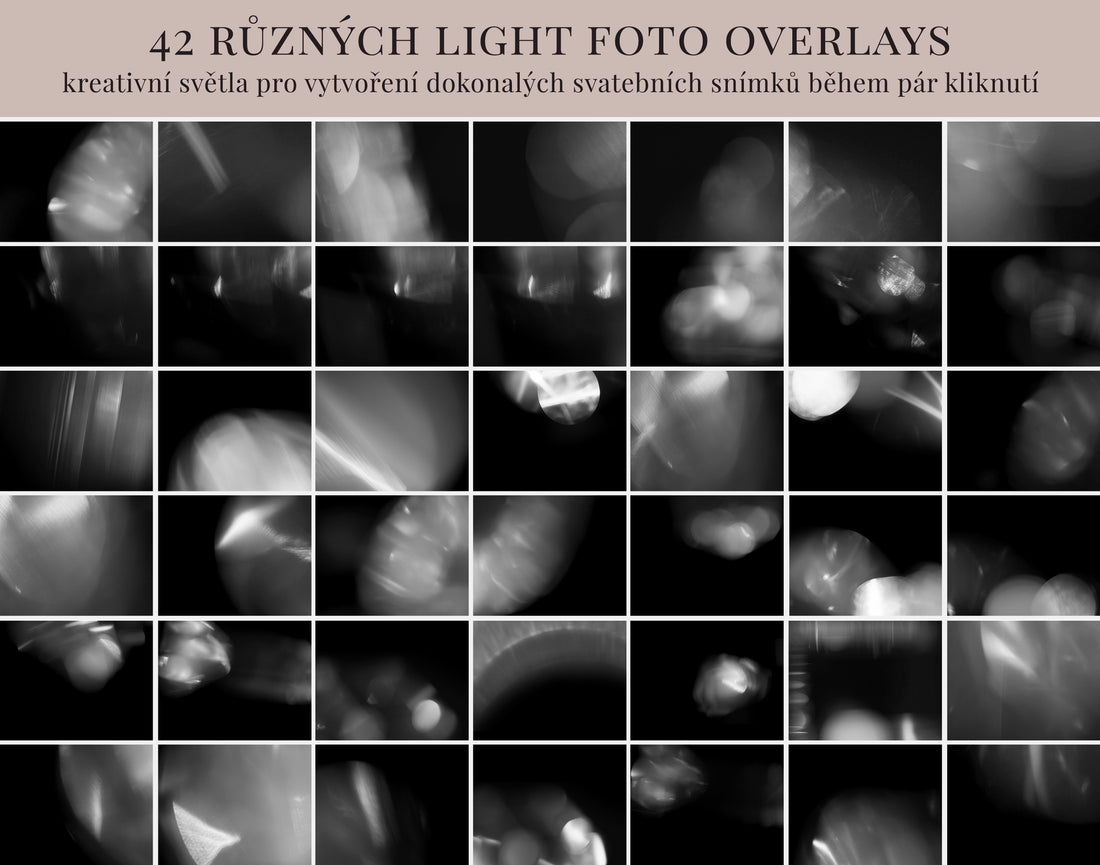 Wedding Lights II. - foto overlays
