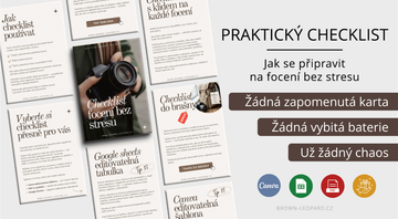 Focení bez stresu: jak se připravit a na nic nezapomenout