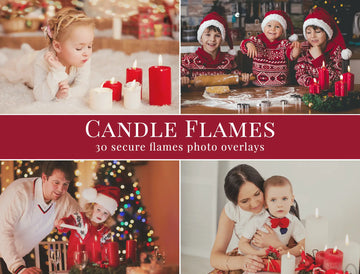 Candle Flames - foto overlays