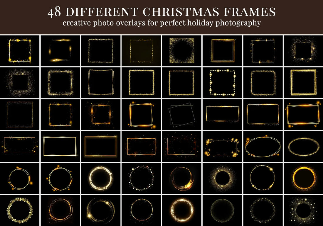 Christmas Frames - foto overlays