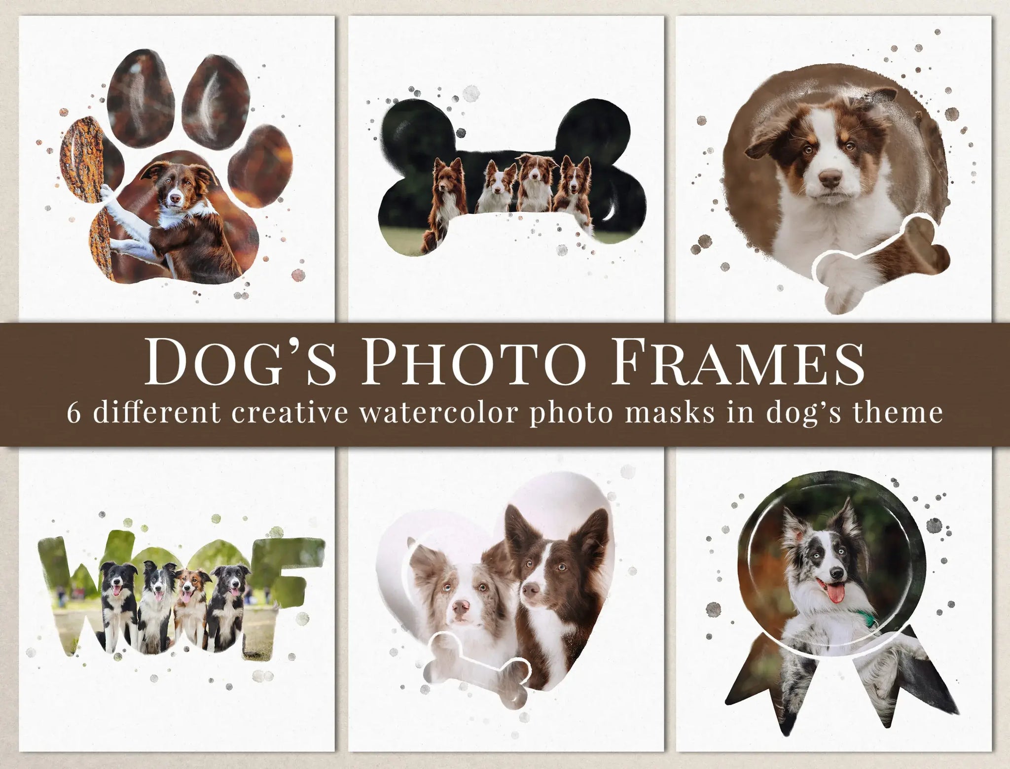 Dog's Photo Frames - foto masky