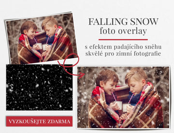 Falling Snow - foto overlay zdarma