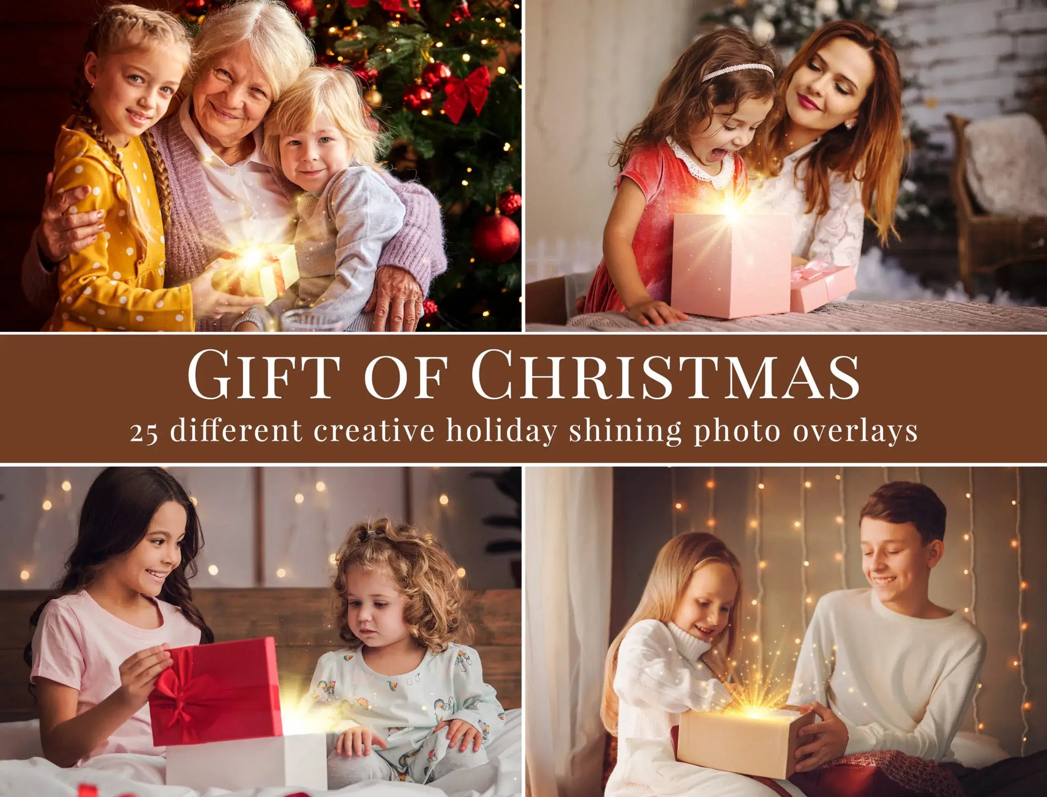 Gift of Christmas - foto overlays