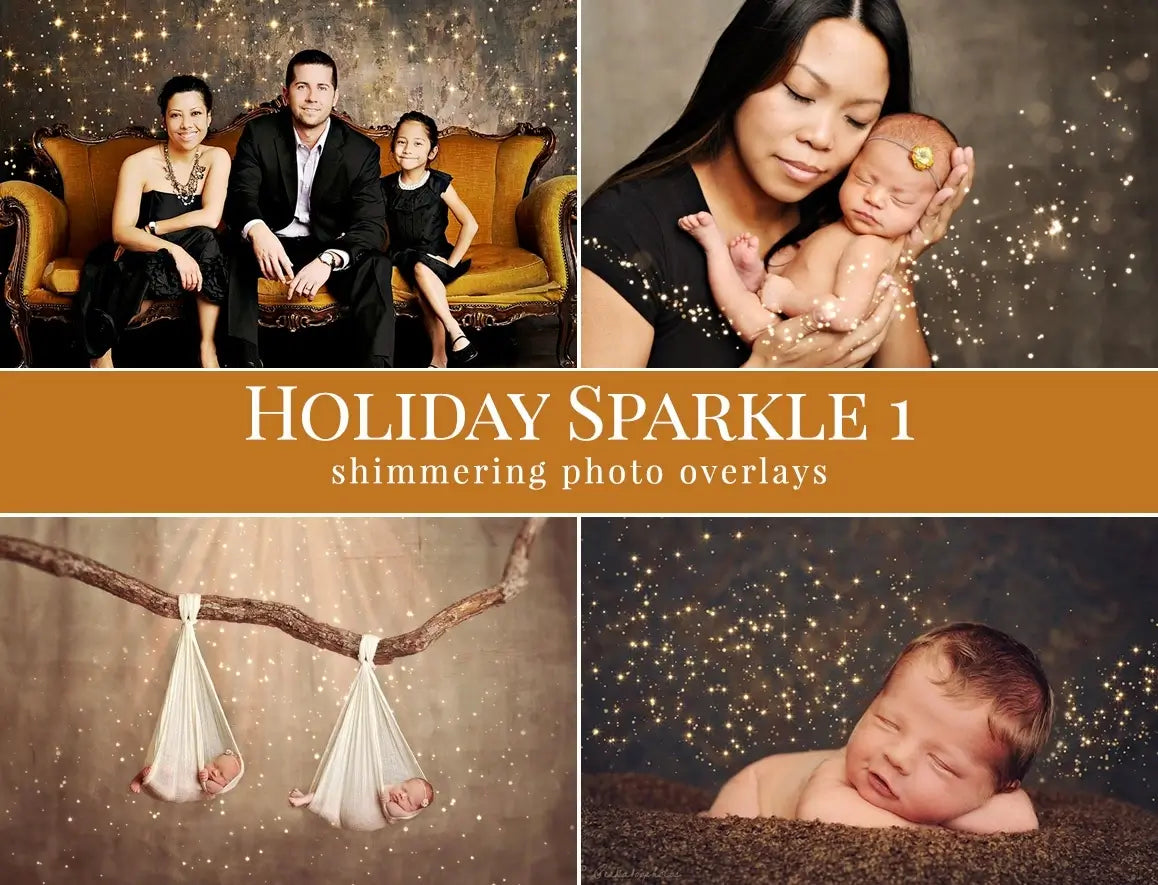 Holiday Sparkle - foto overlays