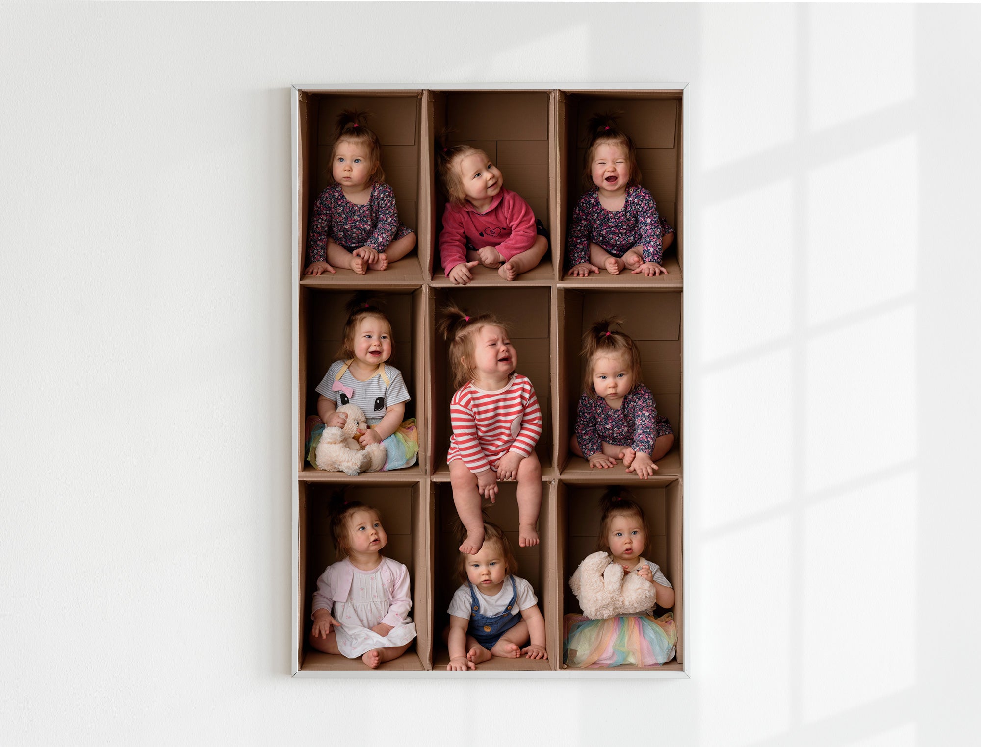 Koláže na box fotografie - obdélníkový formát