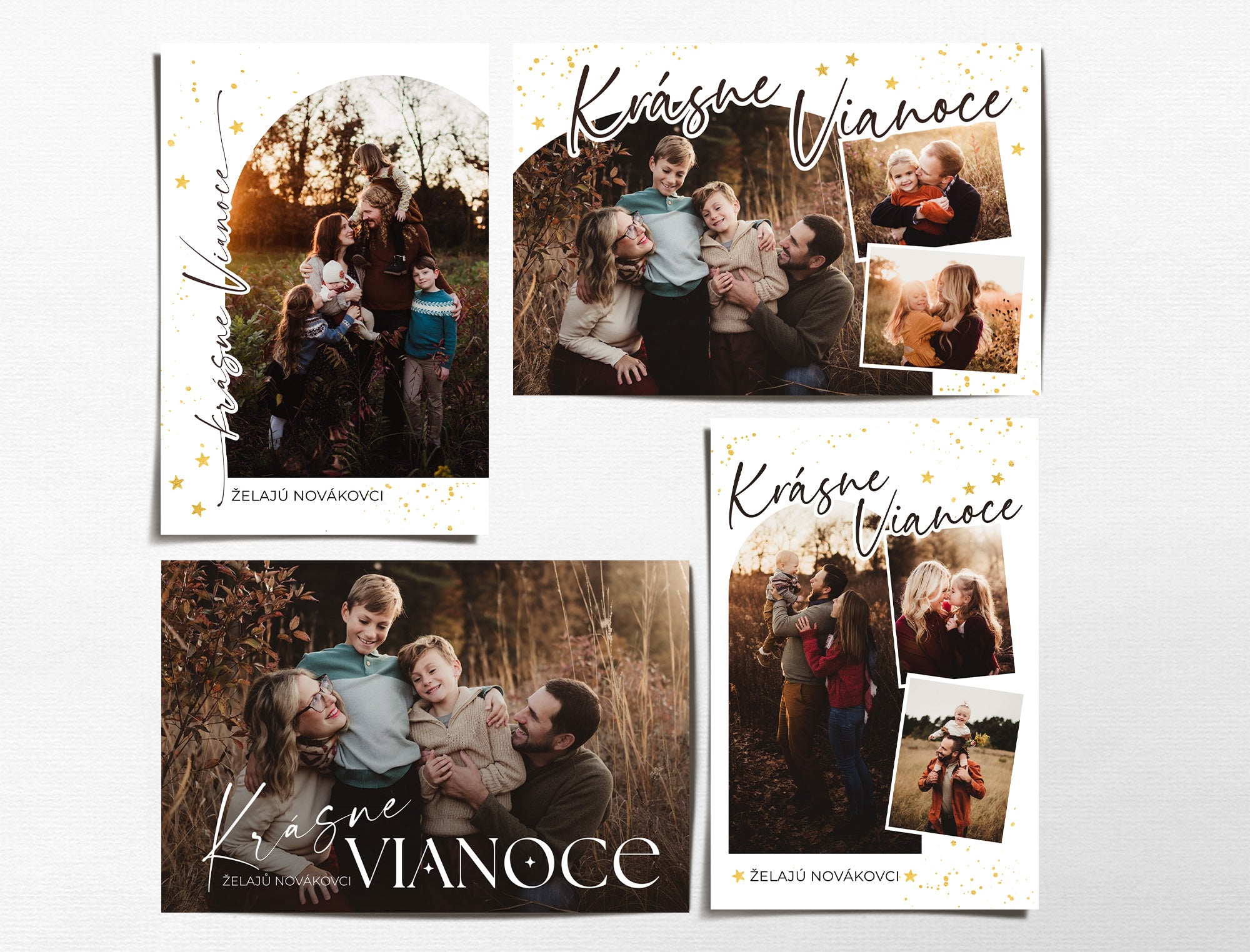 Vianočné pohľadnice - výhodný balíček 3 - slovenské