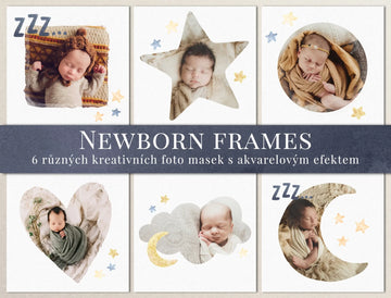 Newborn Frames - foto masky