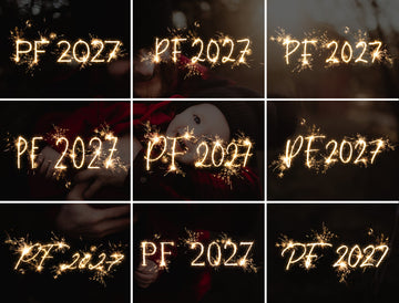 PF 2027 - Prskavkové foto overlays