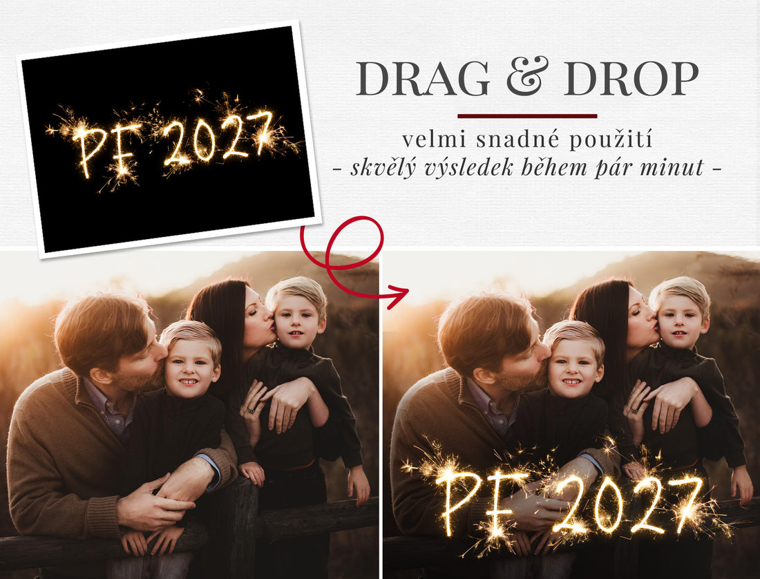 PF 2027 - Prskavkové foto overlays