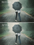 rain photo overlays