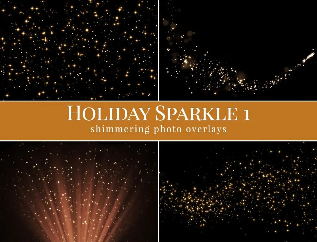 Holiday Sparkle - foto overlays