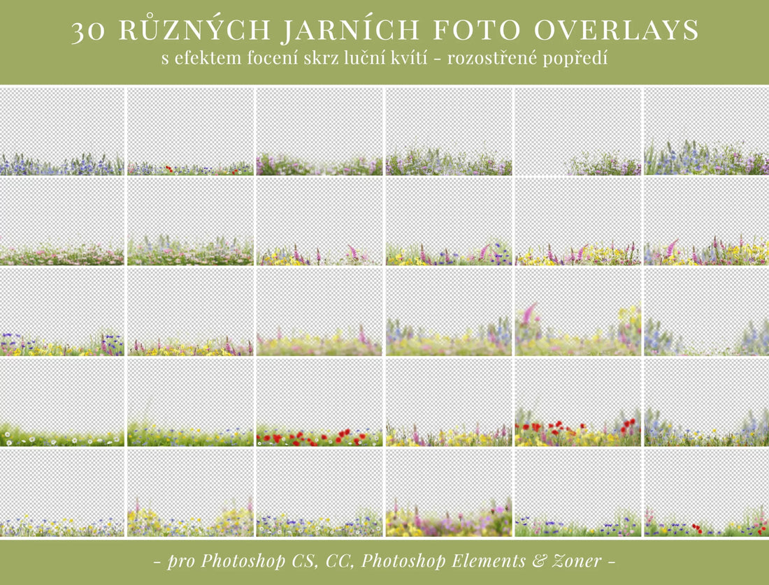 Spring Meadow - foto overlays