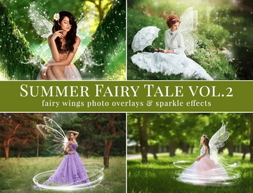 Summer Fairy Tale - foto overlays vol.2