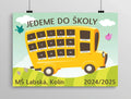 Tablo pro školky autobus