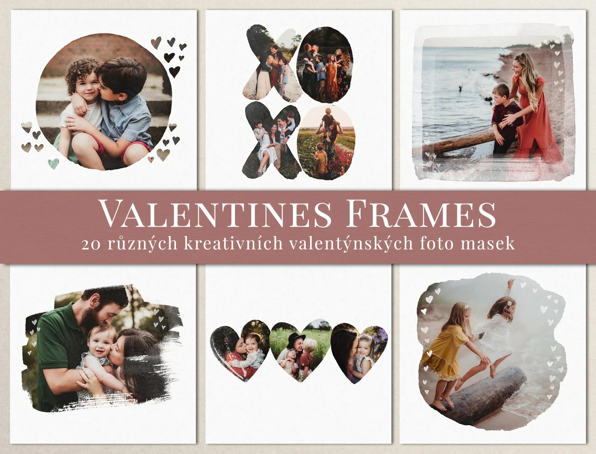 Valentines Frames - foto masky