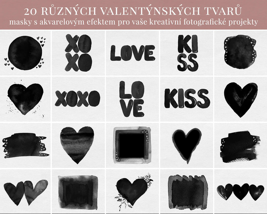 Valentines Frames - foto masky