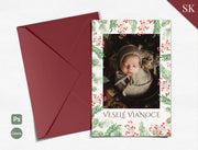 Vianočná pohľadnica 10 x 15 cm - 14 (slovenská)