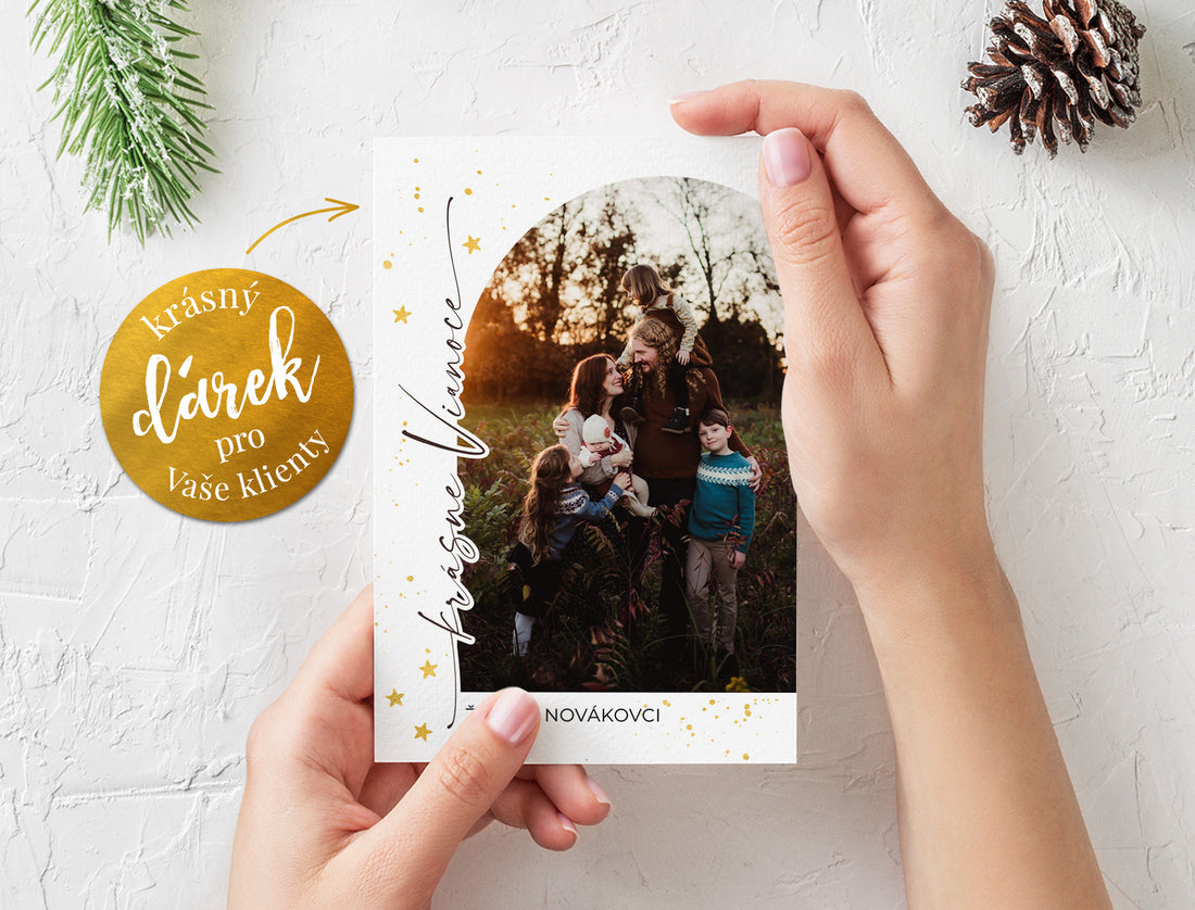 Vianočná pohľadnica 10 × 15 cm - 19 - slovenská