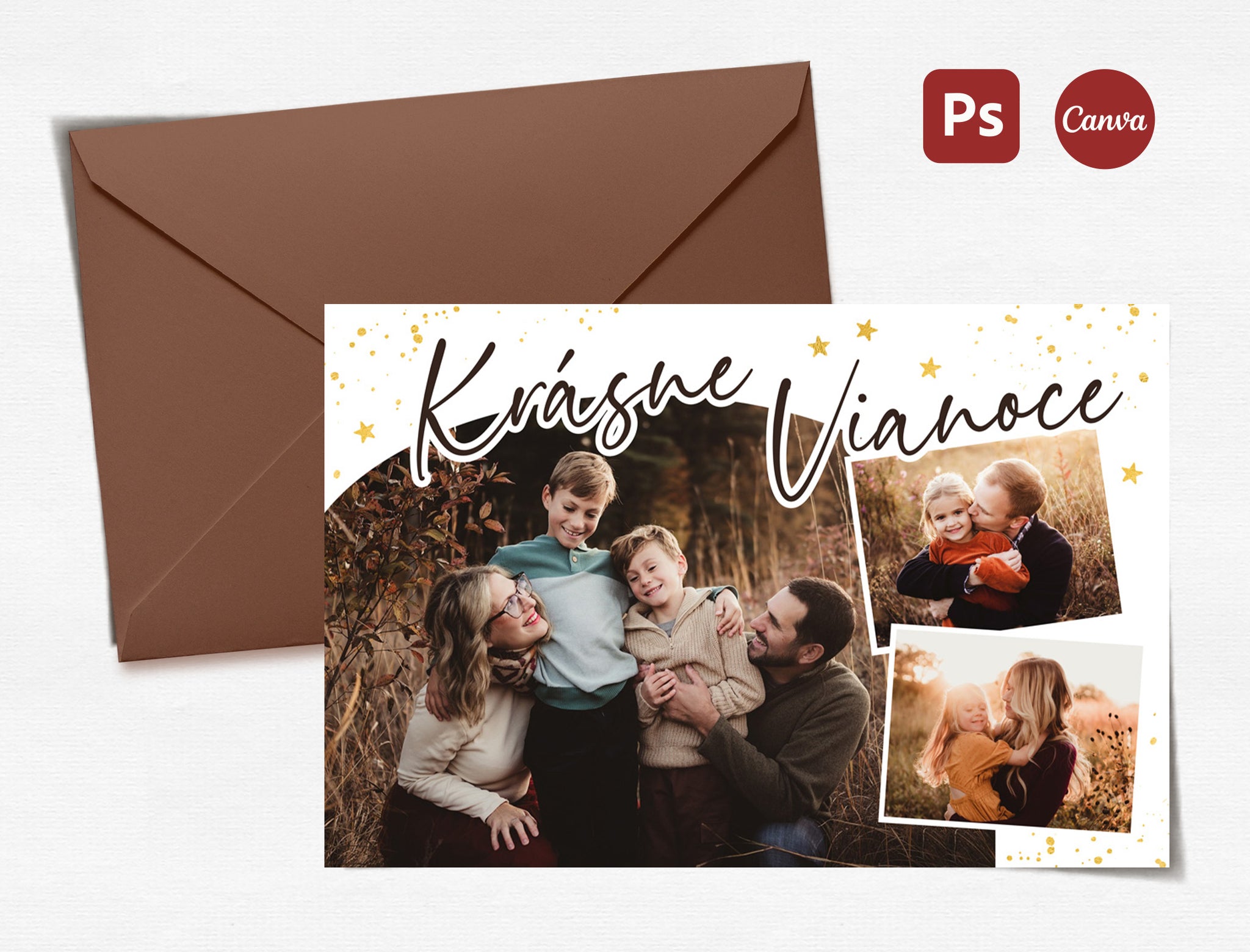 Vianočná pohľadnica 10 × 15 cm - 21 slovenská