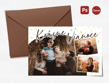 Vianočná pohľadnica 10 × 15 cm - 21 slovenská