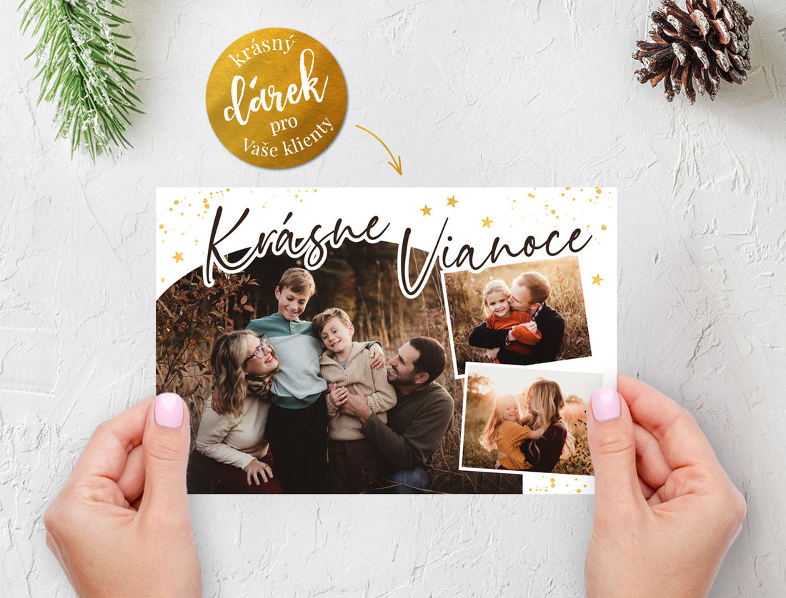 Vianočná pohľadnica 10 × 15 cm - 21 slovenská