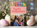 Velikonoční pohlednice pro fotografy – šablona s vlastní fotografií