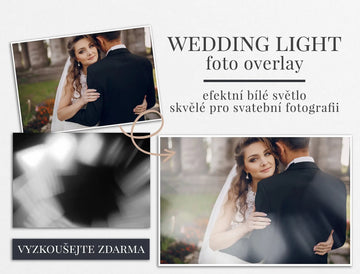 Wedding Light - foto overlay zdarma