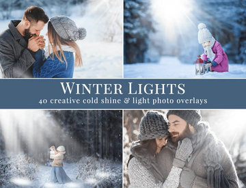 Winter Lights - foto overlays