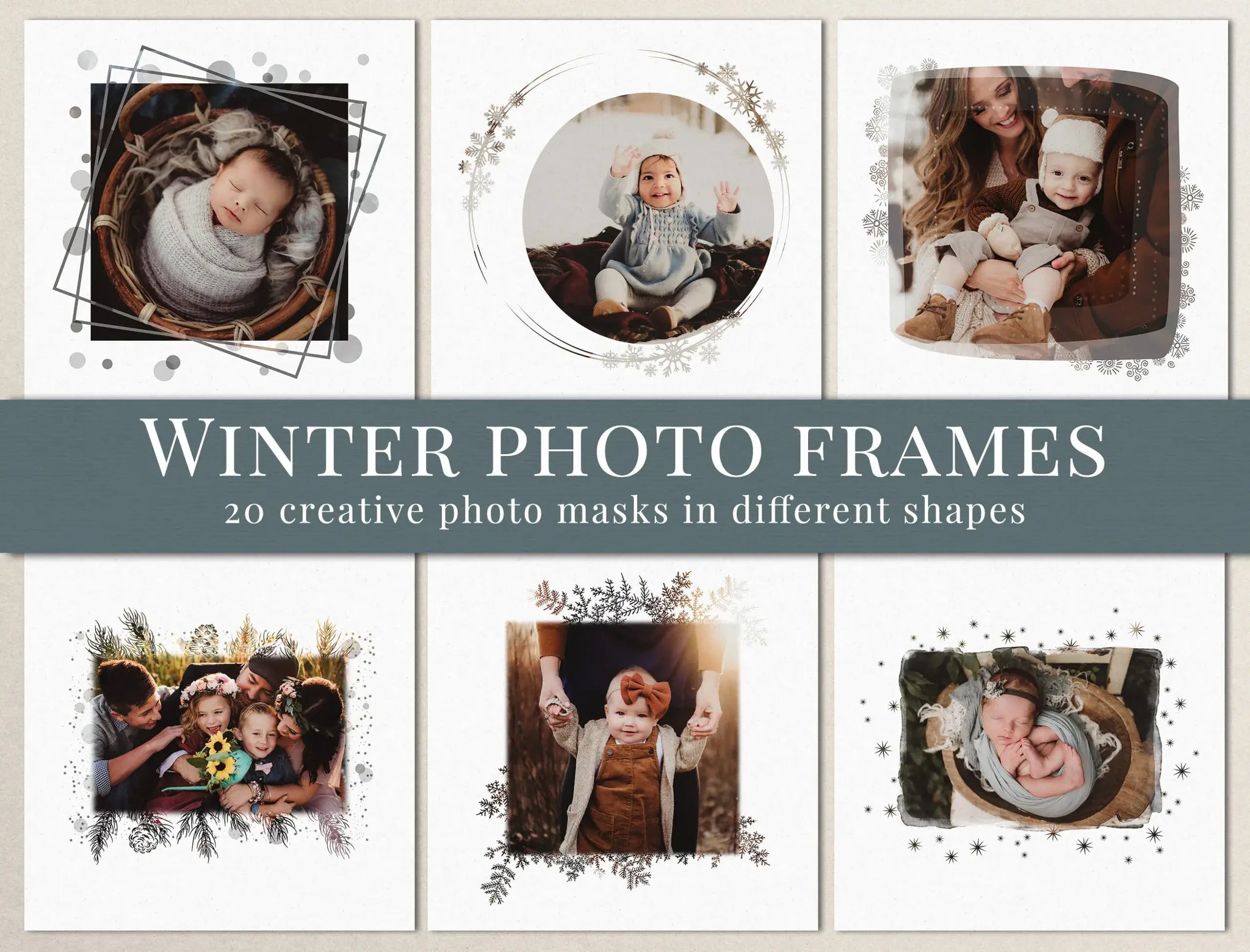 Winter Frames - foto masky