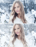 winter photo overlays