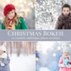 Christmas Bokeh - foto overlays