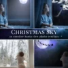 Christmas Sky - foto overlays