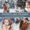 Snowflake Frames - foto overlays