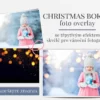 Christmas Bokeh - foto overlay zdarma