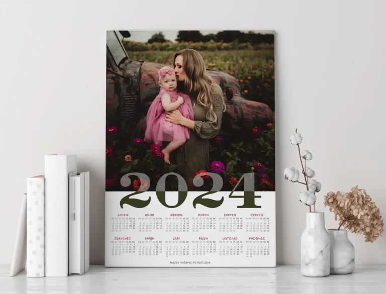 šablona kalendáře 2024